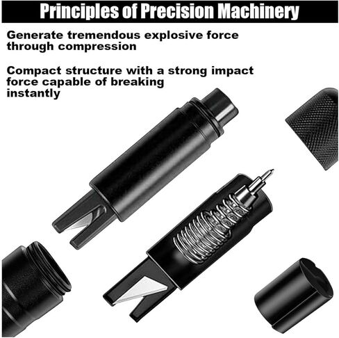 قاطع نوافذ السيارة وقاطع حزام الأمان 2 في 1 - قاطع زجاج النافذة التلقائي، مطرقة أمان السيارة، أداة الهروب في حالات الطوارئ - أداة كسر نافذة السيارة للطوارئ تحت الماء، أداة أمان السيارة in Kuwait