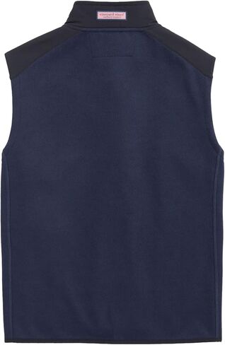vineyard vines Men's Mountain Sweater Fleece Vest in Saudi Arabia