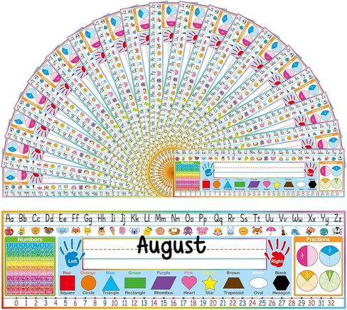 40 قطعة من لوحات الأسماء المخطوطة التقليدية للمكاتب ذات جودة عالية من مادة PVC علامات أسماء ذاتية اللصق لطلاب رياض الأطفال الابتدائية in Kuwait