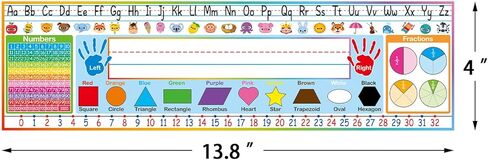 40 قطعة من لوحات الأسماء المخطوطة التقليدية للمكاتب ذات جودة عالية من مادة PVC علامات أسماء ذاتية اللصق لطلاب رياض الأطفال الابتدائية in Kuwait