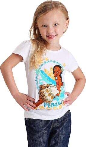 Disney Girls' Moana Short-Sleeved T-Shirt in Saudi Arabia