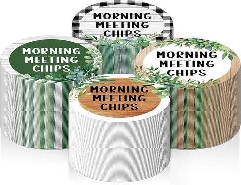 100Pcs Morning Meeting Chips Classroom Questions Ideas Cards for Students Conversation Starter Cards Morning Meeting Classroom Set for Teacher Must Haves Supplies Icebreaker Activity in Saudi Arabia