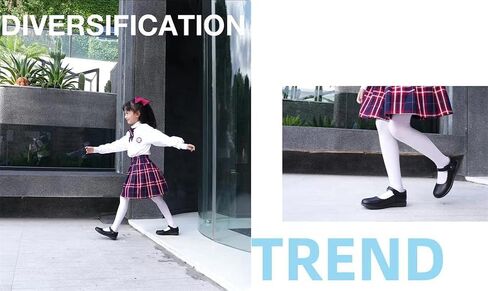 Girls School Uniform Dress Shoes Oxford Shoes Princess Mary Jane Flats(Toddler/Little Girl/Big Girl) in Saudi Arabia