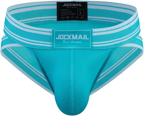 JOCKMAIL 2 قطعة/الحزمة سراويل داخلية للرجال حزام عريض ملابس داخلية للرجال سراويل داخلية شبكية رياضية للرجال ملابس داخلية رياضية in Saudi Arabia