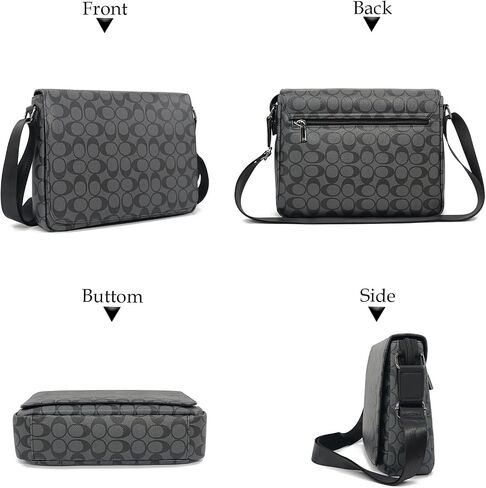 Men's Shoulder Bag Leather Waterproof Anti-Scratch Crossbody Bag for Men Men's Bag Mssenger Bags in Saudi Arabia