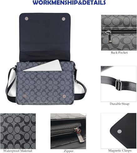 Men's Shoulder Bag Leather Waterproof Anti-Scratch Crossbody Bag for Men Men's Bag Mssenger Bags in Saudi Arabia