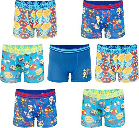 Spiderman Boys' Toddler Superhero Friends Exclusive Underwear with Iron Man, Hulk & More 2/3t & 4t in Saudi Arabia
