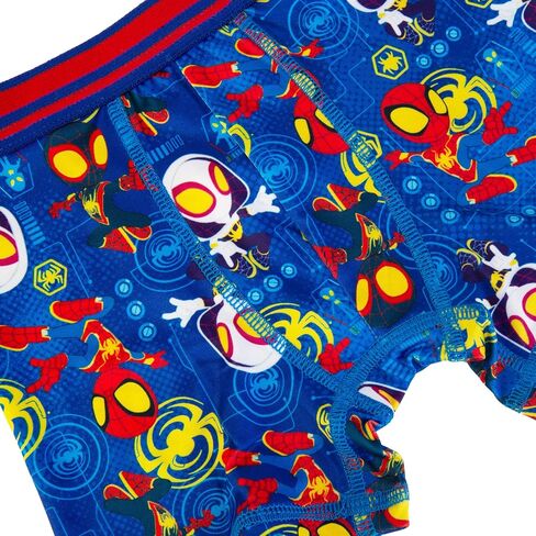 Spiderman Boys' Toddler Superhero Friends Exclusive Underwear with Iron Man, Hulk & More 2/3t & 4t in Saudi Arabia
