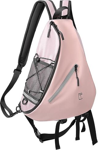 Sling Bag for Men,One Strap Crossbody Chest Backpack Bag for 13inch Ipad Pro M4,Light weight Hiking Outdoor Daypack for Travel Gym Sports Bag in Kuwait
