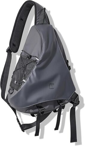 Sling Bag for Men,One Strap Crossbody Chest Backpack Bag for 13inch Ipad Pro M4,Light weight Hiking Outdoor Daypack for Travel Gym Sports Bag in Kuwait