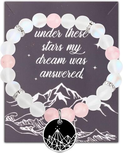 AKTAP Night Court Acotar Jewelry Sarah J Maas Fan هدية تحت هذه النجوم، حلمي لم يتم الرد عليه سوار (سوار المحكمة الليلية) in Kuwait