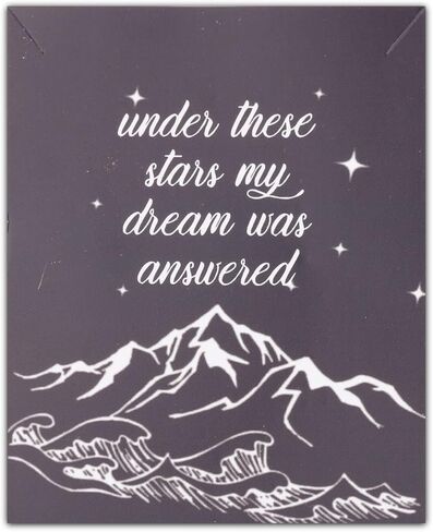 AKTAP Night Court Acotar Jewelry Sarah J Maas Fan هدية تحت هذه النجوم، حلمي لم يتم الرد عليه سوار (سوار المحكمة الليلية) in Kuwait