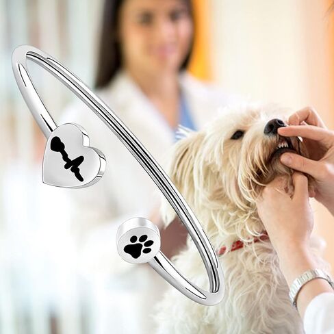 بليتي فيت تيك هدية طبيب بيطري غراد طالب هدية أسبوع التكنولوجيا البيطرية التقدير هدية جراح بيطري هدية الحيوانات الأليفة اعتماد مخلب طباعة سوار in Saudi Arabia