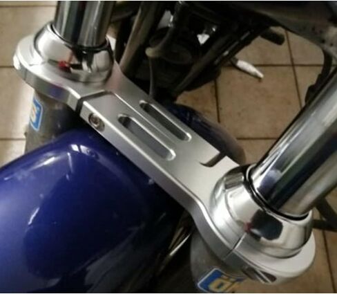 Xitomer Motorcycle Fork Brace Bracket, Fit for XL883L Sportster Super Low Sportster Custom XL1200C 2011-2021 / Fork Stabilizer for Sportster Superlow XL 1200T 2014-2021 in Saudi Arabia