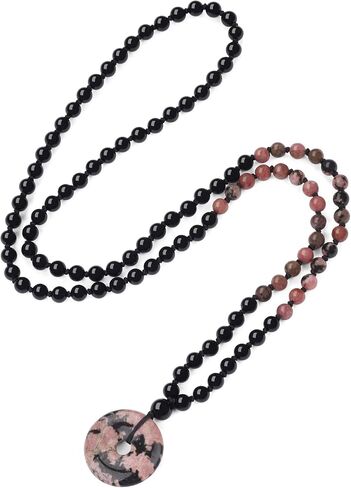 COAI Donut Pendant 108 Beads Mala Necklace in Kuwait