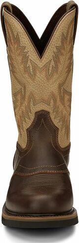 حذاء Justin الرجالي Superintendent Western Boot بمقدمة مستديرة - Se4660 in Saudi Arabia