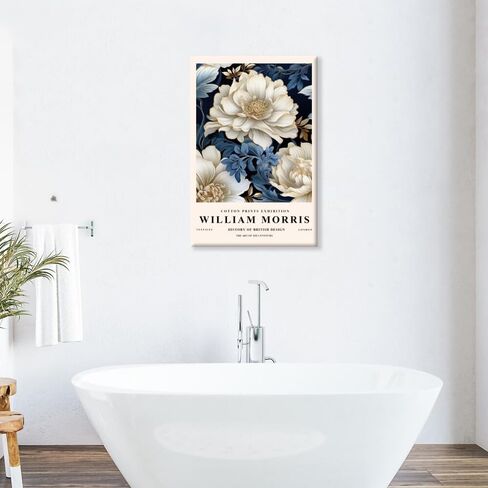 CZWorvexis William Morris Poster William Morris Wall Art Daisy Print William Morris Prints Exhibition Print Posters Vintage Wall Art Poster for Living Room Bedroom 8x12inch Unframed, style-6 in Saudi Arabia