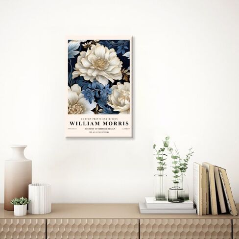 CZWorvexis William Morris Poster William Morris Wall Art Daisy Print William Morris Prints Exhibition Print Posters Vintage Wall Art Poster for Living Room Bedroom 8x12inch Unframed, style-6 in Saudi Arabia