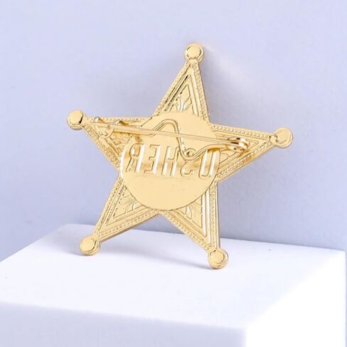 Gold Star Usher Pins for Church Gold Star Usher Pins for Church | Gold Metal Usher Badge Locking Pin Back | Engraved Name Tags for Ushers 2 Inches Diameter| Gold Metal Usher Badge Locking Pin Back | Engraved Name Tags for Ushers 2 Inches in Saudi Arabia