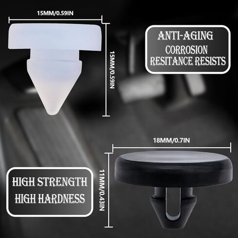 4 قطع من وسادات إيقاف دواسة الفرامل، سدادة مفتاح ضوء الفرامل، وسادة تبديل الفرامل، وسادة دواسة الفرامل الأوتوماتيكية لشاحنة السيارة 90541-06036 46505-SA5-000 (أسود وأبيض) in Kuwait