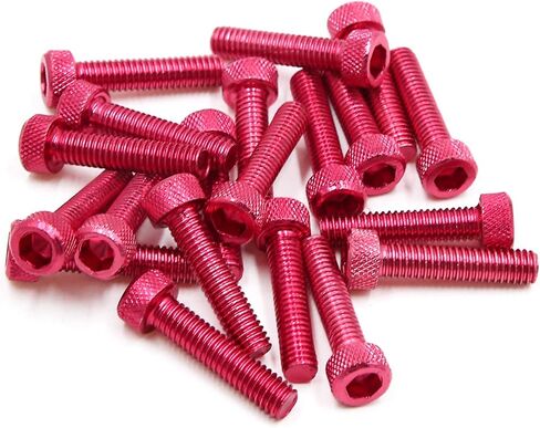uxcell 20pcs Silver Tone M6 x 30mm Motorcycle Car Hexagon Socket Fastener Bolts Screws in Saudi Arabia
