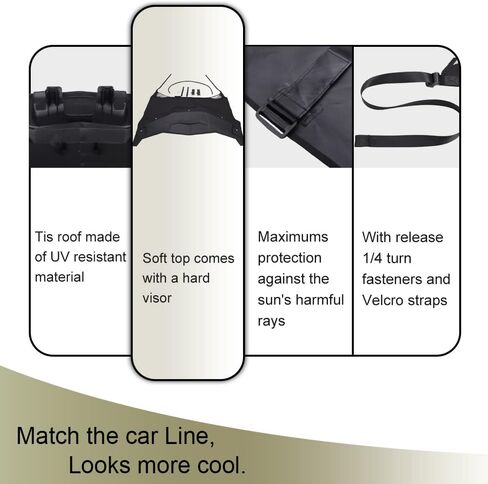 سقف NIXFACE X3 Bimini مع واقي من الشمس مناسب لـ Can Am Maverick X3 All Model 2017-2024 Repaclement for 715002901 in Kuwait