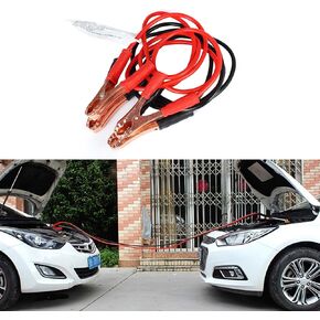 70" 500A Heavy Battery Duty Jumper Cables, Automotive Booster Cables for Jump Starting Dead or Weak Batteries, Universal Jumper Cables for Car, SUV and Trucks Battery