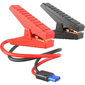 WOLFBOX 8 AWG Jumper Cables for Jump Starter Car Battery, Heavy Duty Automotive Cables for Jump Starting Dead or Weak Batteries with Packing Box (Suitable for 4000A/3000A Jump Starter)