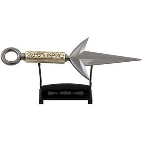 9 inches Minato Kunai Uzumaki kakashi Namikaze kunai Metal Ninja Cosplay Model Keychain Collection