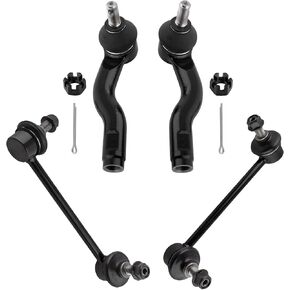BOXI 4pcs Front Sway Bar End Links + Outer Tie Rod Ends Fit for Ford Fusion 2006-2010 / for Lincoln MKZ 2007-2009/Zephyr 2006 / for Mercury Milan 2006-2009 | K80251 K80250 ES800102 ES800101