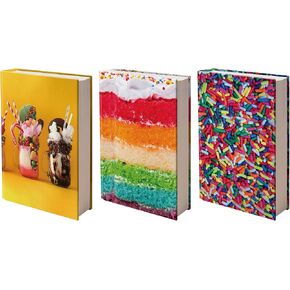 Fun Design, Easy Apply Book Covers 3 Pack. Stretchable Standard Jackets Fits Most Hardcover Textbooks Up to 8 x 10. Adhesive-Free, Nylon Fabric Protectors. Washable and Reusable Student School Supply