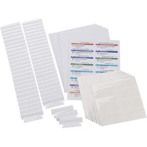 Smead Viewables® Labeling System, Refill Pack, Hanging Folder Labels, Ink-Jet and Laser Printers (64910)
