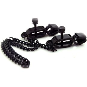 Body Clamps With Chain Stainless Steel Adjustable Body Chain Body Ring Non-Piercing for Women