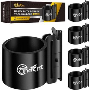 5 Pack E-Track Tool Holders|E Track Accessories for Enclosed Trailer to Heavy Duty Tool Holder |E Track/X Track Tool Hangers to Keep Rakes,Shovels, Broom|E Track Shovel Holder for Truck