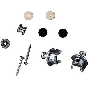 Fender Strap Locks and Buttons, Black (2)