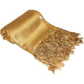 Kuldip Satin Plain Pashmina Shawl Wrap Scarf.