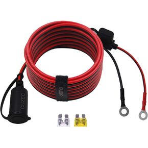 14AWG 14ft / 4.27m Adapter Plug Socket with Eyelet Terminal