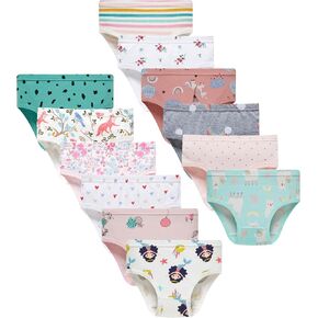 Boboking Girls Soft Underwear Toddler Kids Briefs Cotton Panties