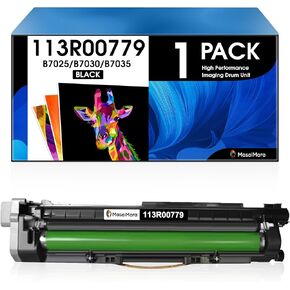 (80,000 Pages High Capacity Compatible Image Drum Unit Replacement for Xerox 113R00779 for Xerox Versalink B7025 B7030 B7035 Printer (Black, 1-Pack)