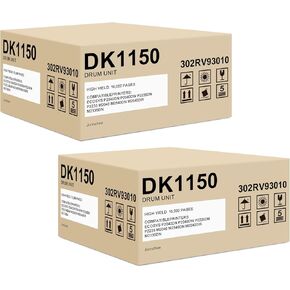 DK1150 Drum Unit Replacement for DK-1150 DK1150 302RV93010 Drum Kit ECOSYS P2040dn P2040dw P2235 P2235dn M2040 M2135dn M2540dn M2540dw Printer, 2-Pack