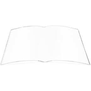 Clear Transparent Book Protector/Page Holder (Large Book/Magazine Size-16.5" Wide x 11"Tall)