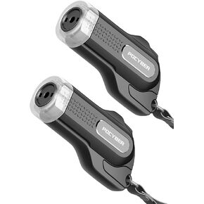 Pack of 2 Safety Hammer Car Window Breaker and Seatbelt Cutter 2 in 1 Car Escape Keychain Tool
