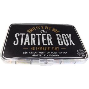 Smitty's Fly Box - Trout Box - Premium Trout Flies - Assortment of Dry Flies, Nymphs, Euro Nymphs, Stimulators, Wooly Buggers and Streamers for Fly Fishing