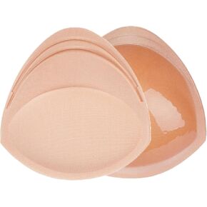 Sermicle Snowy Double Sided Sticky Bra,Waterproof Both Sides Sticky Bra Inserts - Self Adhesive Boob Pads Bra Pad Push up Pad