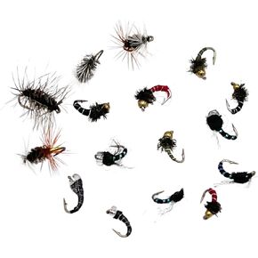 Fly Fishing Flies | Midge Fly Fishing Assortment | Fly Box | Trout Flies | Bass Flies | Flies for Fly Fishing | Fly Fishing Assortment