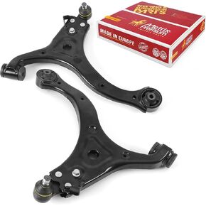 Made in Europe - Metrix Premium Front Left & Right Lower Control Arm and Ball Joint Assembly RK622265 & RK622266 Fits 2006-2014 Kia Sedona, 2007-2008 Hyundai Entourage