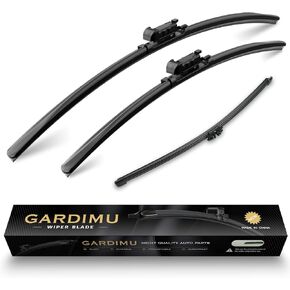Replacement for Lincoln Nautilus 2019-2023 Windshield Wiper Blade, 3 Pieces of Car Front and Rear Window Wiper Blades for 2019 2020 2021 2022 2023