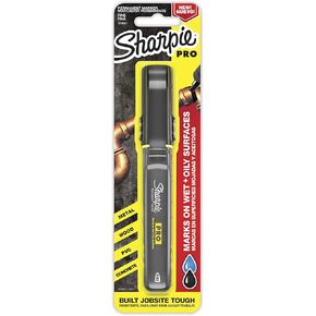 SHARPIE Pro Permanent Marker, Fine Point, Black Marker (2018321)