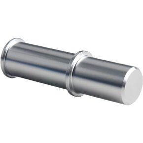 DEWHEL Quick Connect Male 1/2 Fuel Rail Hose Plug Adapter Fitting LS LS1 LS3 GM (Silver)