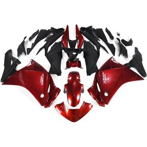 Motorcycle Black Windshield Fit for Honda CBR250R 2011 2012 2013 CBR 250 R 11 12 13 Windscreen ABS Plastic Wind Shield